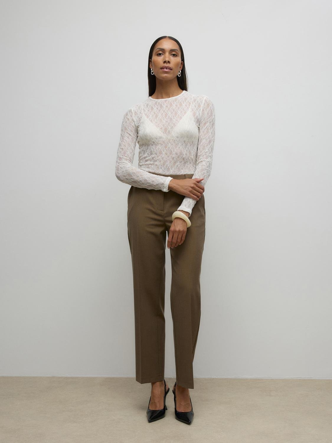 AWTESSY Top - Snow White - VERO MODA & VILA Bergvik
